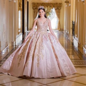 Princess Ariana Vara dress #12013 rose gold